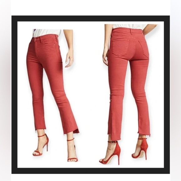 NWT Mother Insider Crop Step Fray Size 24 - Picture 1 of 14